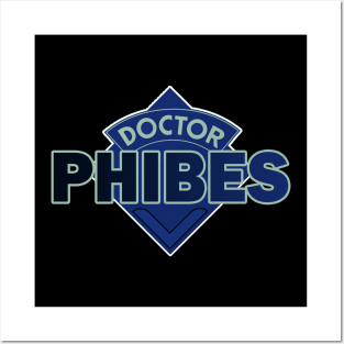 Doctor Phibes - Doctor Who Style Logo Posters and Art